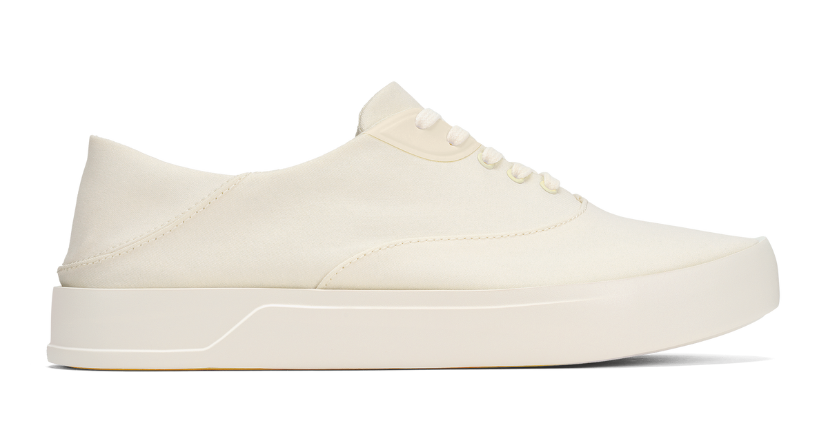 Scarpe Olukai Tradewind Uomo Taglia 10 - Sneaker Bianche In Tela, Leggere E Traspiranti
