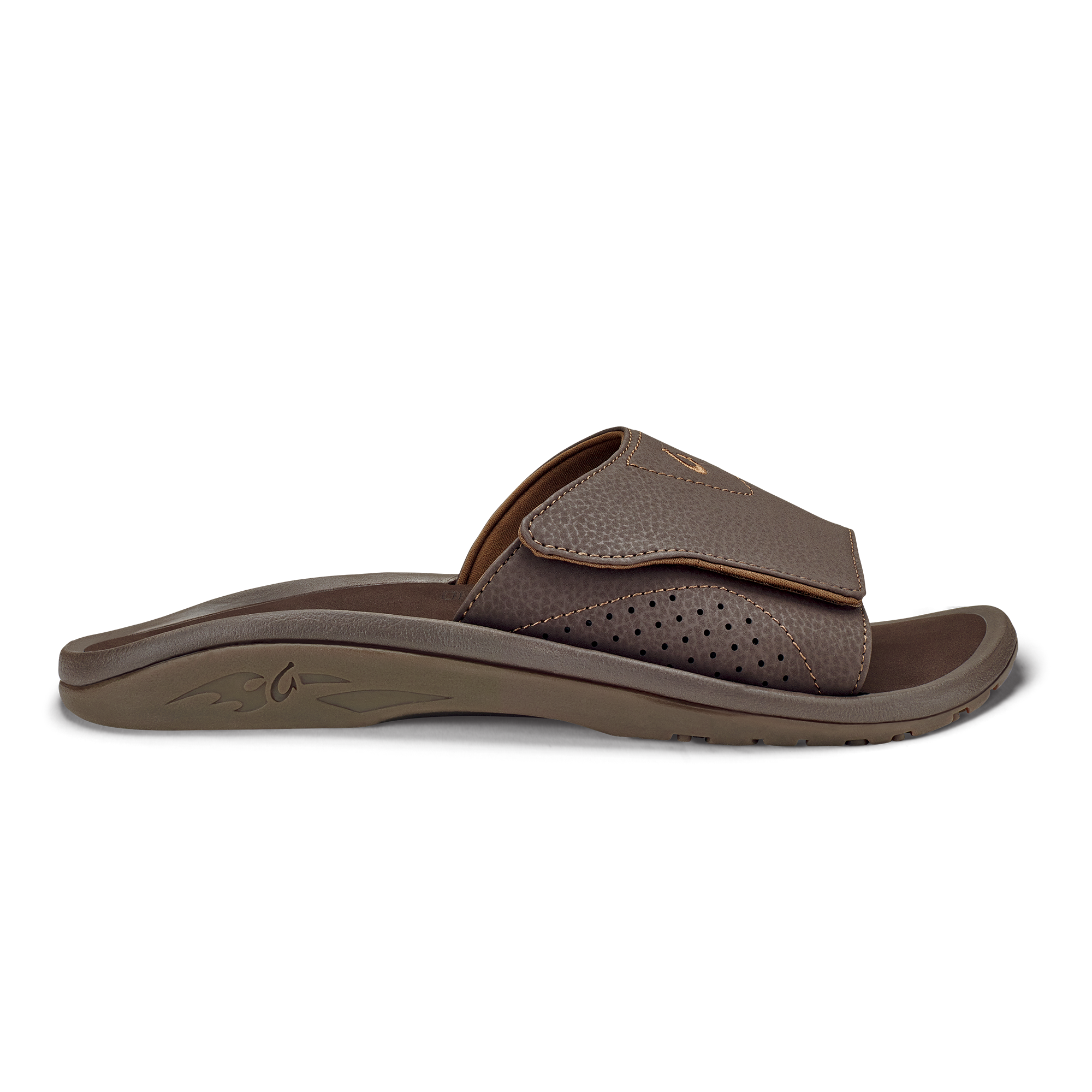 新しく着き - Slide Nalu OluKai Dark Australia OluKai | Sandals Men's | Java ジャケット・アウター