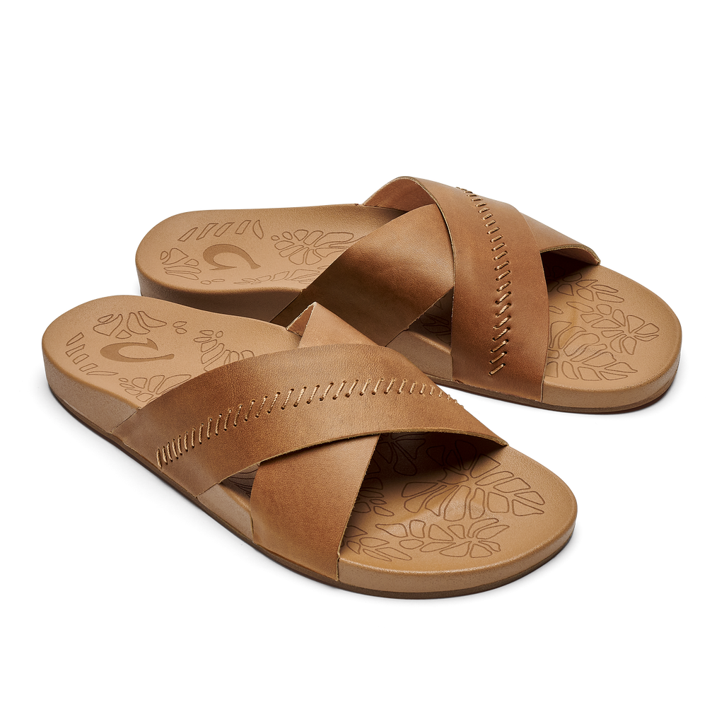 Kipe a Olu Women s Slide Sandals Sahara OluKai OluKai Australia